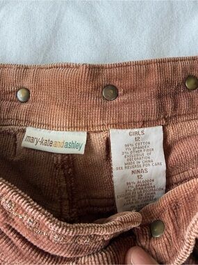 Mary-Kate and Ashley Girls Corduroy Skirt in Dusty Rose (Size 12)